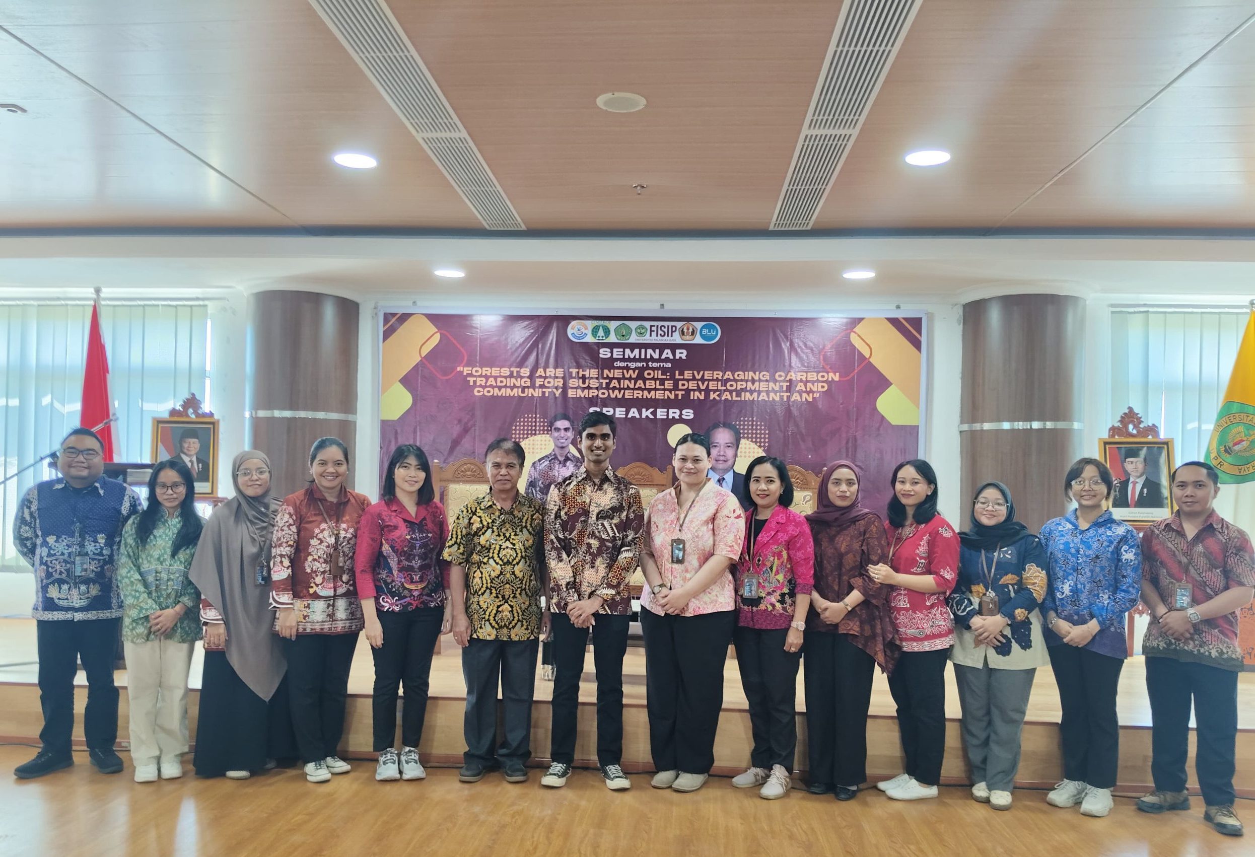 FISIP UPR, CIMTROP UPR, dan AMINEF Gelar Seminar Inovatif “Forests Are The New Oil”